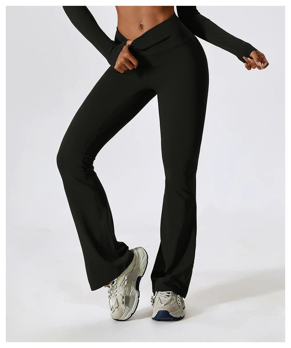 Flared Brace Leggings